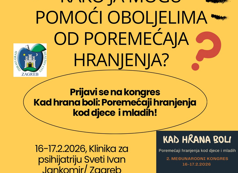 Međunarodni kongres „Kada hrana boli: Poremećaji hranjenja kod djece i mladih“